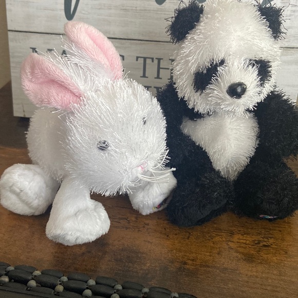 GANZ | Toys | Webkinz Bundle Panda And Rabbit Plush Animals | Poshmark